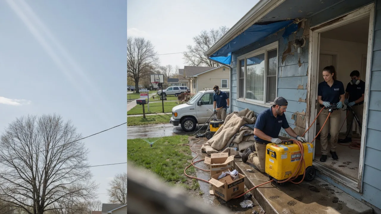 Basement Flood Cleanup in Kaysville, UT near me